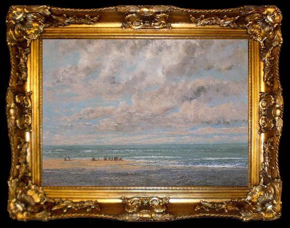 framed  Gustave Courbet Fisherman, ta009-2